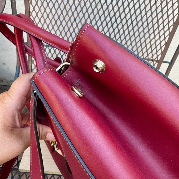 FURLA 2 way east west satchel. - Picture 5 of 12